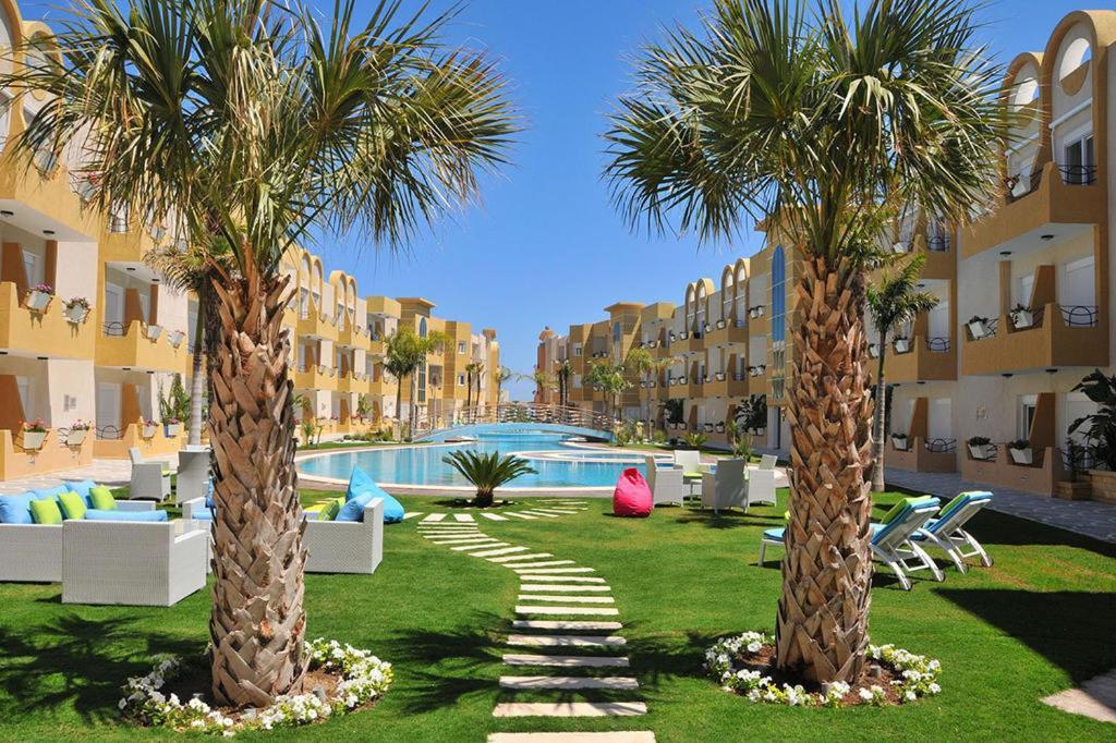 Residence Les Dunes Pool View 3 Bedroom Apartment Sousse Bagian luar foto