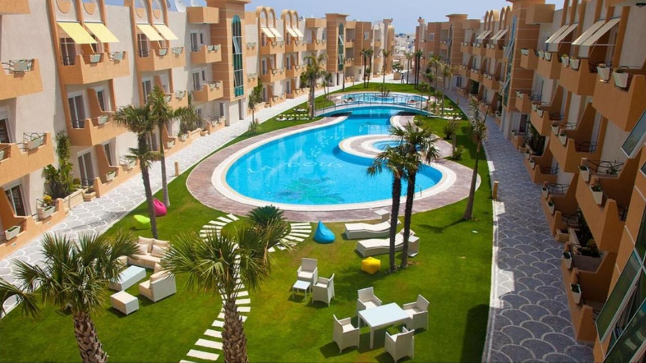 Residence Les Dunes Pool View 3 Bedroom Apartment Sousse Bagian luar foto